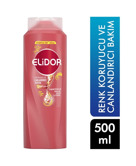 elidor, şampuan, boyalı saçlar için şampuan, elidor renk koruyucu şampuan,elidor şampuan,elidor şampuan satın al,toptan elidor şampuan satın al,toptan şampuan satın al, kozmetik, toptan kozmetik, elidor 500 ml