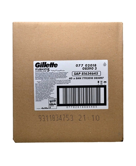 Picture of Gillette Fusion5 Proglide Refill Razor Blade 2's