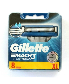 Gillette Mach 3 Turbo 8S - Eu Pack Picture of Gillette Mach 3 Turbo 8S - Eu Pack