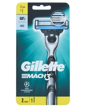 Gillette Mach3 Razor 2 UP NEW PK Picture of Gillette Mach3 Razor 2 UP NEW PK