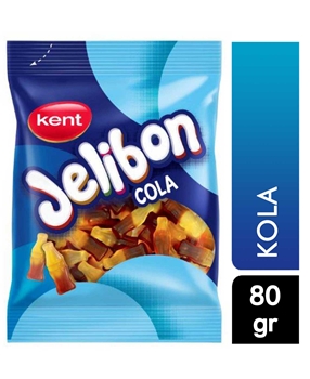Kent Jelibon Yumuşak Şekerleme 80 gr Kola Picture of Kent Jelibon Yumuşak Şekerleme 80 gr Kola