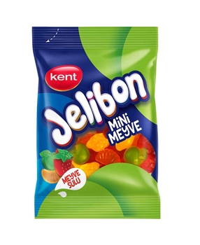 Kent Jelibon Mini Meyve 80 gr Picture of Kent Jelibon Mini Meyve 80 gr