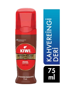 Kiwi Liquid Shoe Polish 75 ml Brown Leather kiwi, kivi, ayakkabı boyası, krem ayakkabı boyası, kahverengi ayakkabı boyası, kösele ayakkabı boyası, deri ayakkabı boyası, ayakkabı boyası fiyatları, ayakkabı boyası satın al
