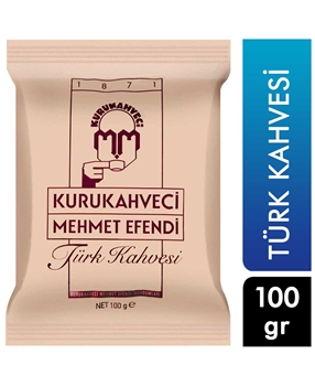 Kurukahveci Mehmet Efendi Turkish Coffee 100 gr kurukahveci, mehmetefendi, türk kahvesi, çekilmiş türk kahvesi, mehmet efendi türk kahvesi, türk kahvesi satın al, türk kahvesi fiyatları, toptan kahve