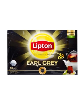 Lipton Earl Grey 48'li Bergamot Aromalı Demlik Poşet Çay 153 gr lipton, lipton çay, poşet çay, demlik poşet çay, bergamot aromalı çay