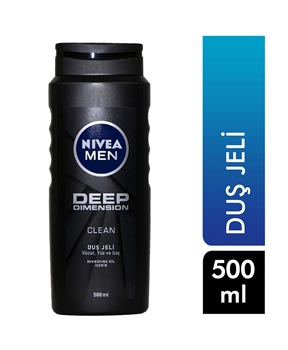 Nivea Men Shower Gel 500 ml Deep Dimension Picture of Nivea Men Shower Gel 500 ml Deep Dimension