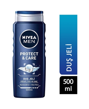 Nivea Men Hair and Body Shampoo 500 ml Protect & Care Picture of Nivea Men Hair and Body Shampoo 500 ml Protect & Care