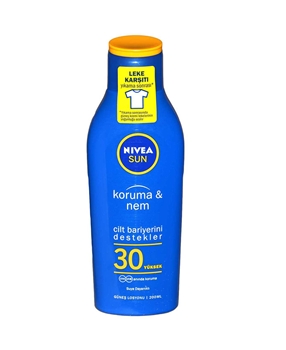 Nivea Sun Sun Lotion 200ml Protection and Moisturizing  30+ SPF Picture of Nivea Sun Sun Lotion 200ml Protection and Moisturizing  30+ SPF