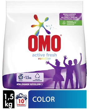 Omo Matik Powder Laundry Detergent 1,5 Kg Color Picture of Omo Matik Powder Laundry Detergent 1,5 Kg Color