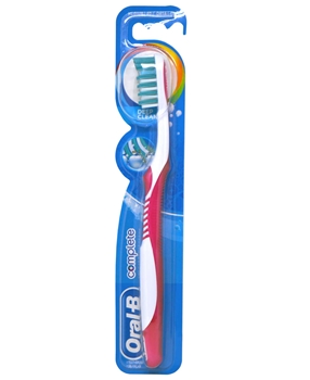 Oral-B Toothbrush Complete Deep Clean 40 Medium oral b, oralb, diş fırçası, oral b diş fırçası, oral be derinlemesine temizlik, oral b complete deep clean, orta sertlikte diş fırçası, diş fırçası nasıl olmalı, diş fırçası ne kadar sert olmalı, oral b complete deep clean medium 40 satın al, oral b complete deep clean medium 40 fiyat