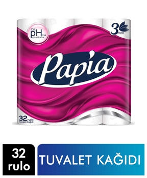 PAPİA TUVALET KAĞIDI 32'Lİ Picture of PAPİA TUVALET KAĞIDI 32'Lİ