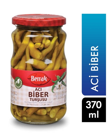 Picture of Berrak Acı Biber Turşusu 370 ml Cam
