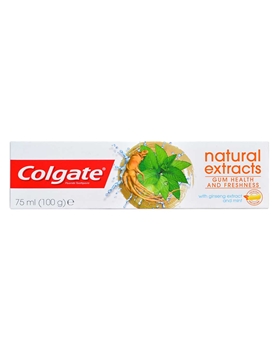Colgate Diş Macunu Natural Extracts 75 ml Diş Eti Sağlığı ve Ferahlık colgate, diş macunu, colgate diş macunu, colgate natural extracts diş eti sağlığı diş macunu, colgate diş macunu çeşitleri, colgate diş macunu fiyatları