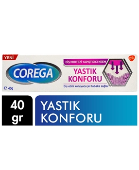 Corega Diş Protezi Yapıştırıcı Krem 40 g Yastık Konforu Picture of Corega Diş Protezi Yapıştırıcı Krem 40 g Yastık Konforu