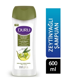 Duru Şampuan 600 ml Zeytinyağlı Picture of Duru Şampuan 600 ml Zeytinyağlı