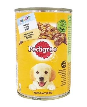 Pedigree Konserve Yavru Dana Etli 400 gr Picture of Pedigree Konserve Yavru Dana Etli 400 gr