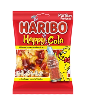 Haribo Yumuşak Şekerleme 160 g Happy Cola Parti Boy Picture of Haribo Yumuşak Şekerleme 160 g Happy Cola Parti Boy