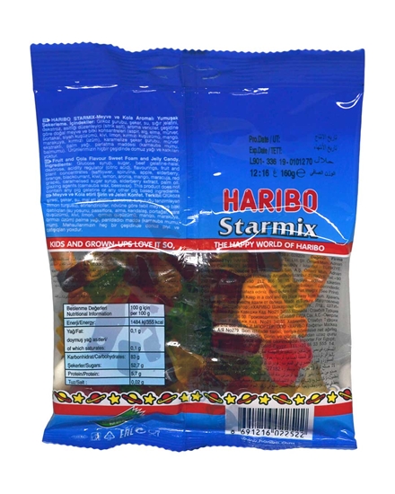 Picture of Haribo Yumuşak Şekerleme 160 g Star Mix