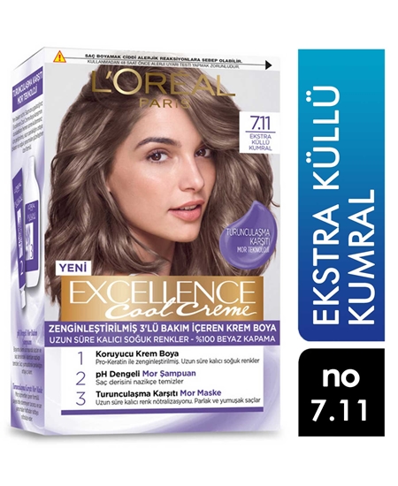 Picture of LOREAL EXCELLENCE BOYA 7,11 COOL CREME K