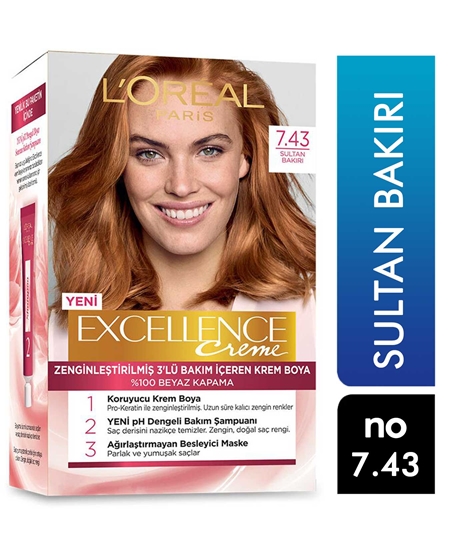 Picture of LOREAL EXCELLENCE BOYA 7,43 SULTAN BAK.