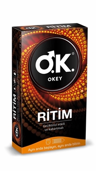 Okey Prezervatif 10'lu Ritim okey, okay, prezervatif, kondom, okey ritim, geciktirici prezervatif, geciktirici kondom, kabartmalı prezervatif, kabartmalı kondom, prezervatif satın al, kondom satın al, prezervatif fiyatları, kondom fiyatları