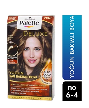 P-Palette Deluxe Kaşmir Kumral 6-4 Tüp Krem Saç Boyası 50 ml Picture of P-Palette Deluxe Kaşmir Kumral 6-4 Tüp Krem Saç Boyası 50 ml