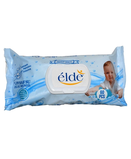 Picture of Elde Yenidoğan Bebek Islak Mendil 60'lı