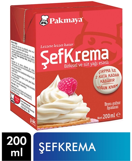 Picture of Pakmaya Şefkrema 200 ml