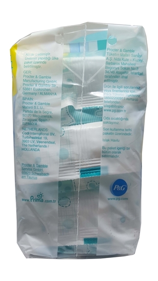 Picture of XPampers Prima Bebek Islak Mendil Fırsat Paketi 3 x 64'lü