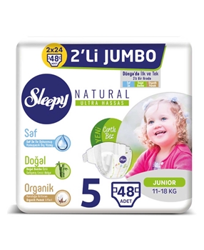 P-Sleepy Natural Ultra Hassas 5 Junior Bebek Bezi 48'li sleepy, bebek bezi, junior bebek bezi, 5 numara bebek bezi, sleepy bebek bezi, bebek bezleri, bebek bezi fiyatları, bebek bezi satın al, toptan bebek bezi, bebek bezi markaları