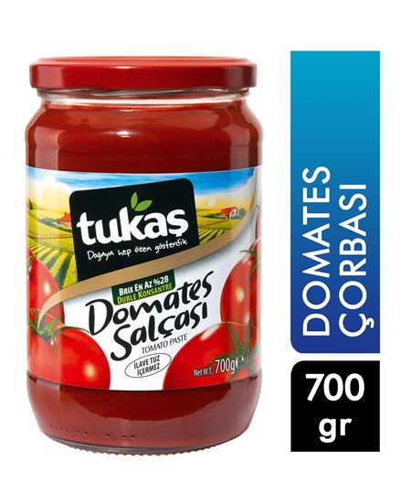 Picture of Tukaş Domates Salçası Kavanoz 700 g X 12'li Koli