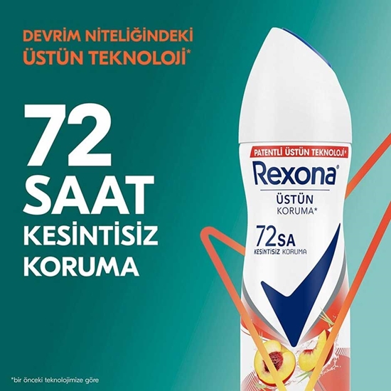 Rexona,Rexona Deodorant 150 ml Kadın Şeftali + Limon Otu,deodorant,sprey,kozmetik ürünleri,doedorant fiyatları,doedorant çeşitleri,rexona deodorant fiyatları
