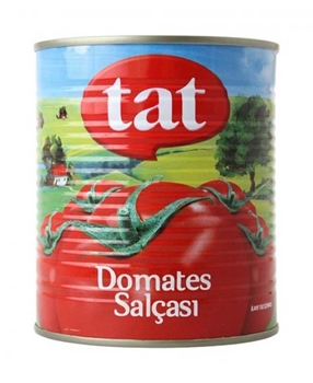 Tat Tomato Paste 830 gr 	tat,Tat Domates Salçası 830 gr,salça,domates salçaları,salça fiyatları,yemek ürünleri,salça çeşitleri,salçalar,tat domates salçası fiyatları,toptan satın al,toptantr,toptan mağazacılık, toptan gıda, gıda toptancısı, gıda fiyatları