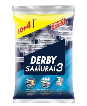 Derby Samurai 3 Traş Bıçağı 14' lü Lady Picture of Derby Samurai 3 Traş Bıçağı 14' lü Lady