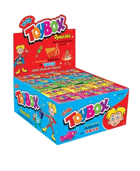 Toybox Sakız 60'lı Meyve Aromalı Şekersiz Picture of Toybox Sakız 60'lı Meyve Aromalı Şekersiz