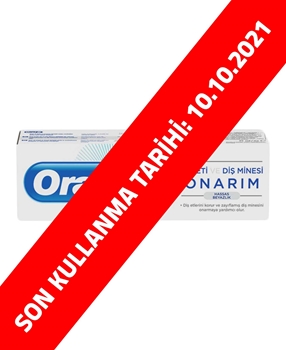 Oral B Toothpaste 75 ML Gingiva and Enamel Repair Sensitive Whiteness Picture of  Oral B Toothpaste 75 ML Gingiva and Enamel Repair Sensitive Whiteness