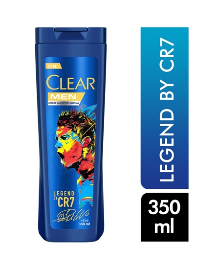 Picture of Clear Men Şampuan 350 ml  Legend By CR7 Cristiano Ronaldo Kepeğe Karşı Etkili