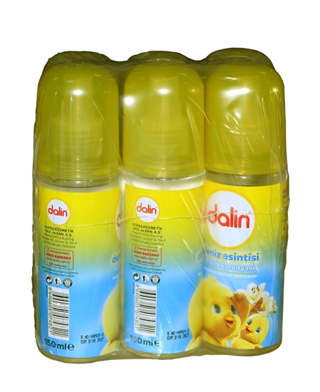 dalin, bebek kolonyası, bebekler için kolonya, bebek kolonyası fiyatları, bebek kolonyası satın al, toptan bebek kolonyası, 150 ml bebek kolonyası