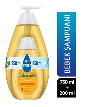 Johnson's Baby Shampoo 750 Ml + 200 Ml - Promo Pack - Limited Edition Picture of Johnson's Baby Shampoo 750 Ml + 200 Ml - Promo Pack - Limited Edition