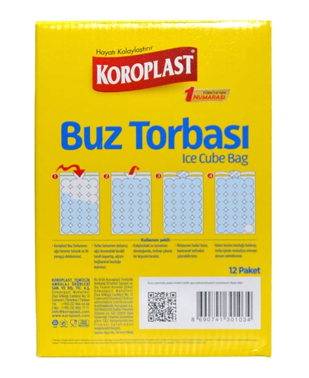 koroplast, koroplast buz poşeti, buz poşeti, saklama poşeti, buzluk poşeti, dipfiriz poşeti, deepfreeze poşeti, Koroplast buz Poşeti satın al, Koroplast buz Poşeti fiyat
