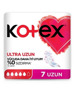 Kotex Hygienic Pads Ultra 7's Long Picture of Kotex Hygienic Pads Ultra 7's Long