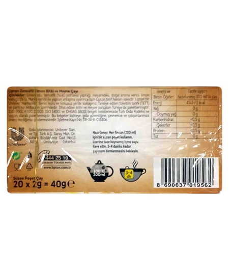 lipton, çay, meyve çayı, bitki çayı, limonlu çay, zencefilli çay, sallama çay, poşet çay, sallama bitki çayı, sallama poşet çayı, meyve çayı faydaları, bitki çayı faydaları, lipton fiyatları, toptan lipton satın al
