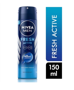 Nivea Men Deodorant Spray 150 ml Fresh Active Picture of Nivea Men Deodorant Spray 150 ml Fresh Active