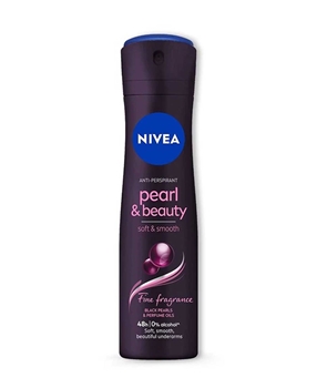 Nivea Deodorant 150 ml Pearl&Beauty Black For Women Picture of Nivea Deodorant 150 ml Pearl&Beauty Black For Women