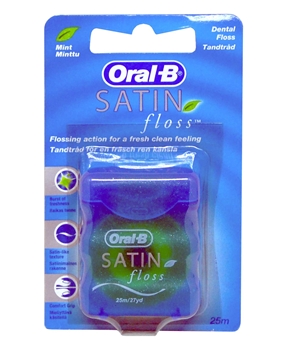 Oral B Floss 25 M Satin - Mint oral b, oralb, diş ipi, diş temizleme ipi, saten diş ipi, oral b diş ipi satın al, oral b diş ipi fiyat, diş ipi nasıl kullanılır