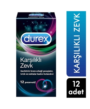 Durex Prezervatif 12'li Karşılıklı Zevk Picture of Durex Prezervatif 12'li Karşılıklı Zevk