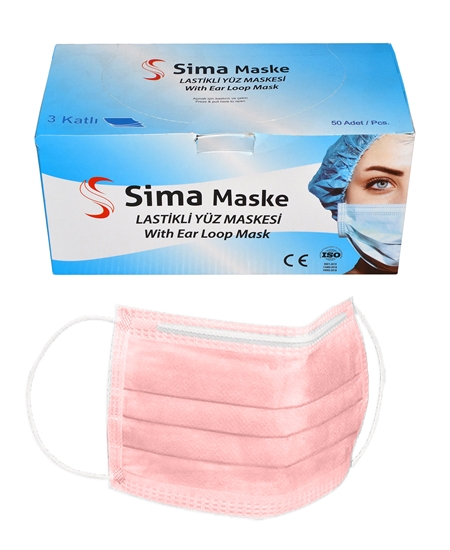 Picture of  3 Layer Wired Sima Mask 50 Pack Puppy