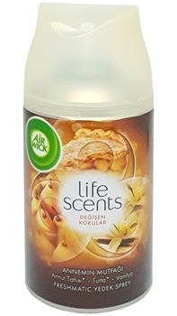 P-Airwick Freshmatic Annemin Mutfağı Yedek Sprey Airwick, Freshmatic, annemin, mutfağı, annemin mutfağı, Yedek, mom's baking, mum's baking, refill, fm, freşmatik, airwick yedeği, taptaze kokular, mutfak kokusu, güzel yemek kokusu, kurabiye kokusu, ferah koku, fresh koku, oda ferahlatıcı, kötü kokuları giderir, room scent, 25ml, spring, delight, fresh, freşmatik, freşmatic, armut tatlısı, turta, vanilya, pear dessert, pie, vanilla, life scents