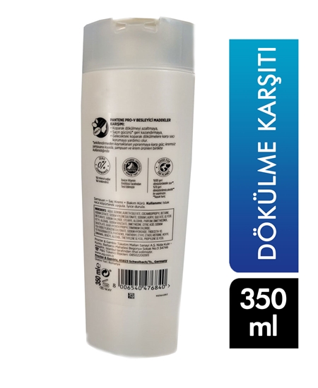 Picture of Pantene Şampuan 350 ml 3 in 1 Dökülme Karşıtı