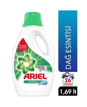 Ariel Liquid Laundry Detergent 1,69 Lt Mountain Breeze Picture of  Ariel Liquid Laundry Detergent 1,69 Lt Mountain Breeze